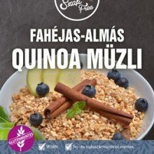 Szafi free fahéjas-almás quinoa müzli 200g