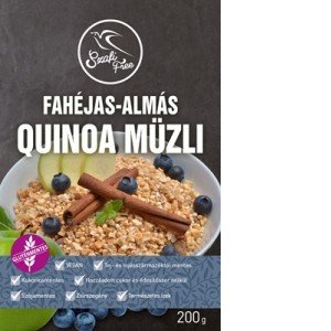 Szafi free fahéjas-almás quinoa müzli 200g Szafi free fahéjas-almás quinoa müzli 200g