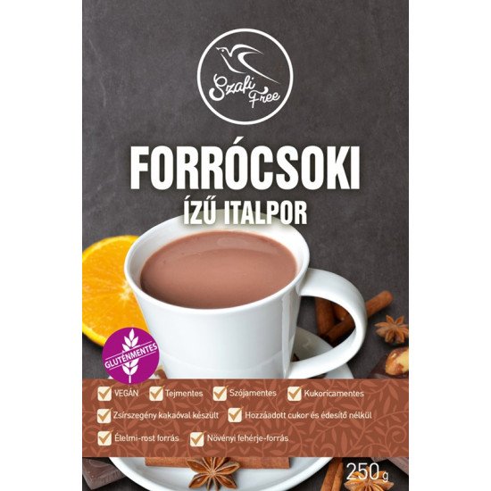 Szafi free italpor forró csoki 250g