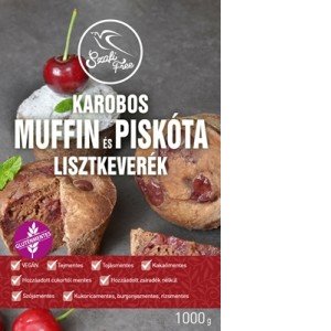 Szafi free karobos lisztkeverék piskótához és muffinhoz 1000g Szafi free karobos lisztkeverék piskótához és muffinhoz 1000g