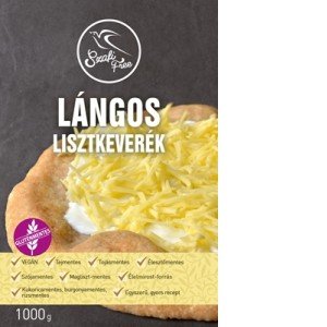 Szafi free lángos lisztkeverék 1000g Szafi free lángos lisztkeverék 1000g