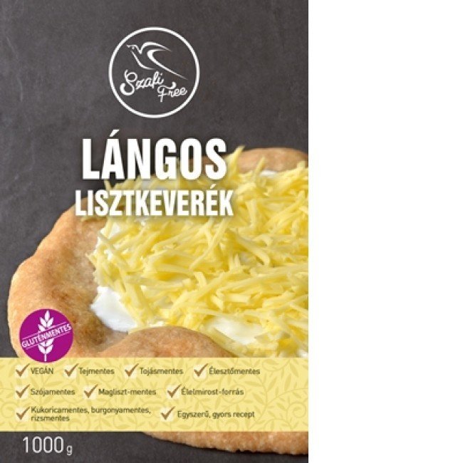 Szafi free lángos lisztkeverék 1000g