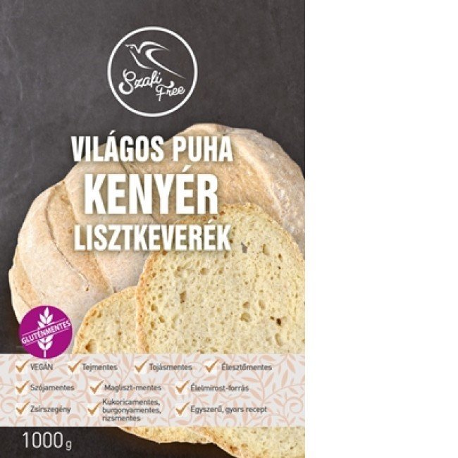 Szafi free lisztkeverék puha kenyér 1000g