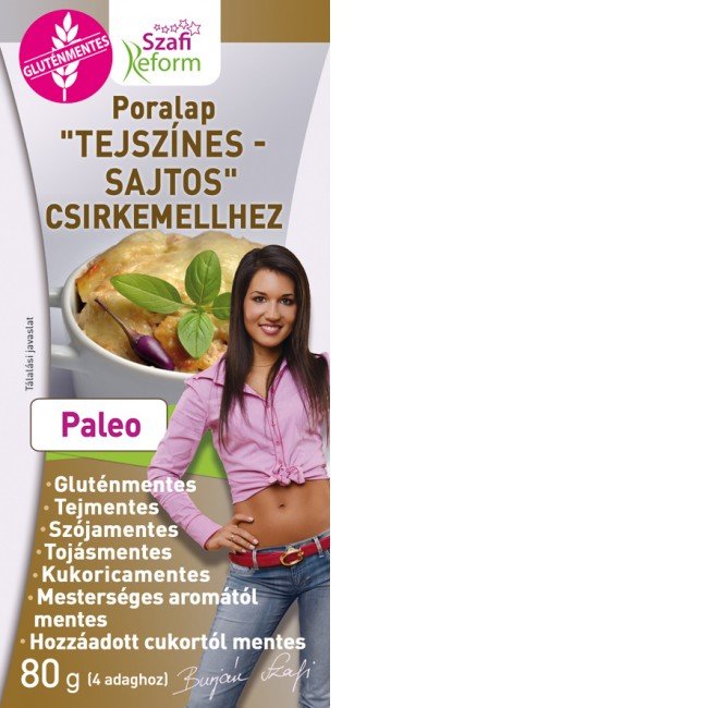 Szafi reform poralap tejszínes-sajtos csirkemellhez 80g