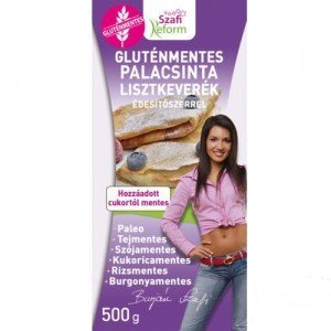 Szafi reform szénhidrát csökkentett palacsinta keverék 500g Szafi reform szénhidrát csökkentett palacsinta keverék 500g