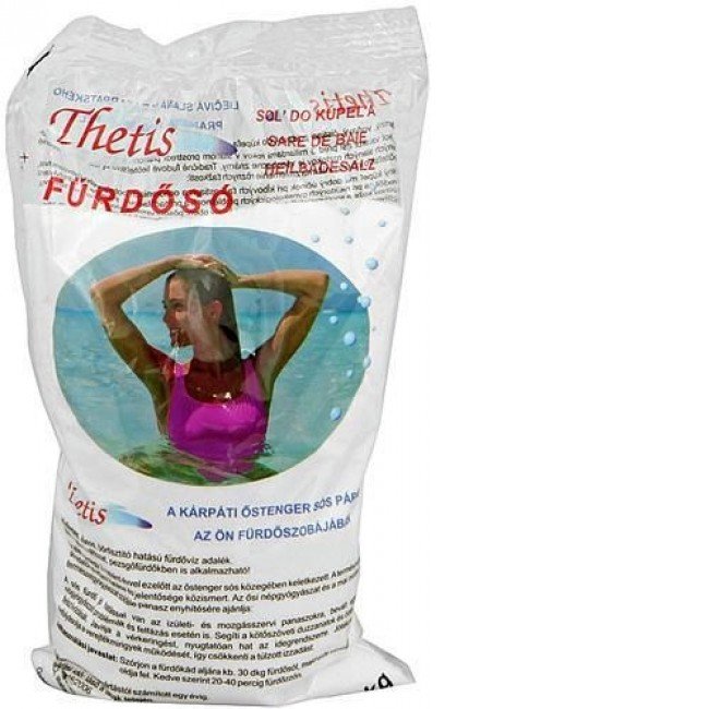 Thetis fürdősó tasakos fehér 1000g