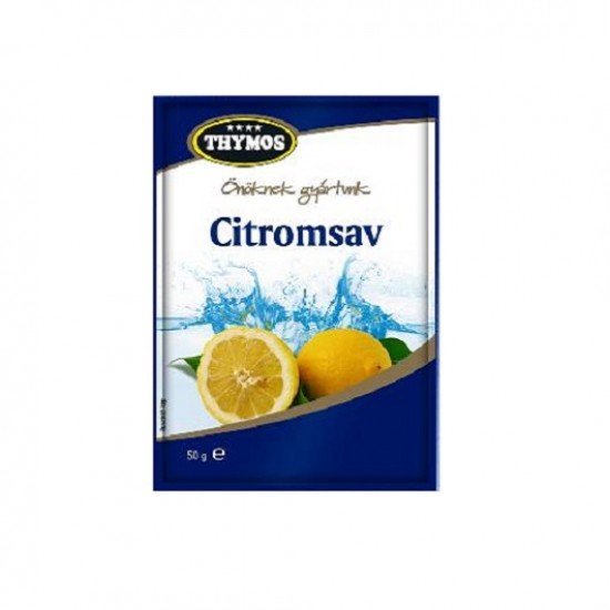 Thymos citromsav étkezési tasakos 50g