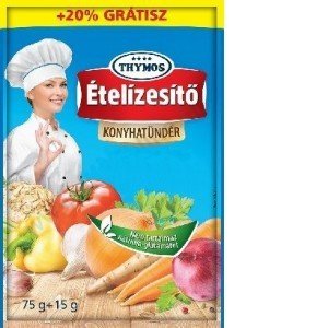 Thymos konyhatündér ételízesítő nátrium-glutamát mentes 350g Thymos konyhatündér ételízesítő nátrium-glutamát mentes 350g