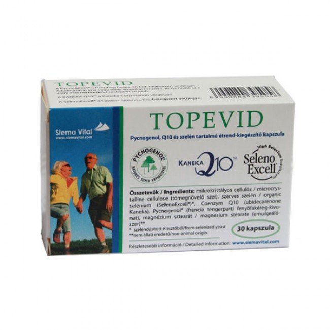 Topevid kapszula 30db Topevid kapszula 30db