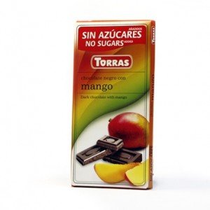 Torras étcsokoládé mangós 75g