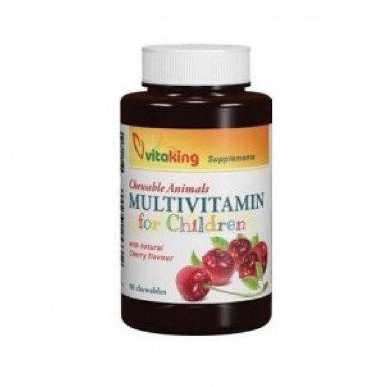 Vitaking multivitamin gyerekeknek rágótabletta 90db