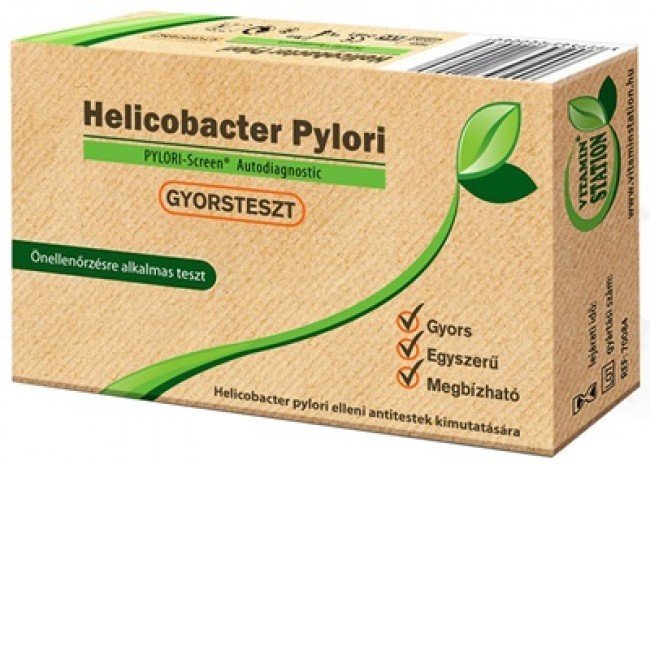 Vitamin station gyorsteszt helicobacter pylori 1db