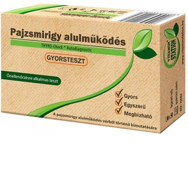 Vitamin station gyorsteszt pajzsmirigy 1db
