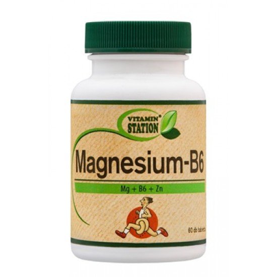 Vitamin station magnézum b6 60db
