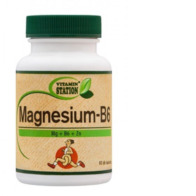 Vitamin station magnézum b6 60db