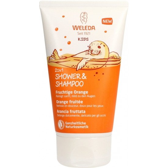 Weleda kids sampon-tusfürdő narancs 150ml