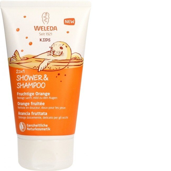 Weleda kids sampon-tusfürdő narancs 150ml Weleda kids sampon-tusfürdő narancs 150ml