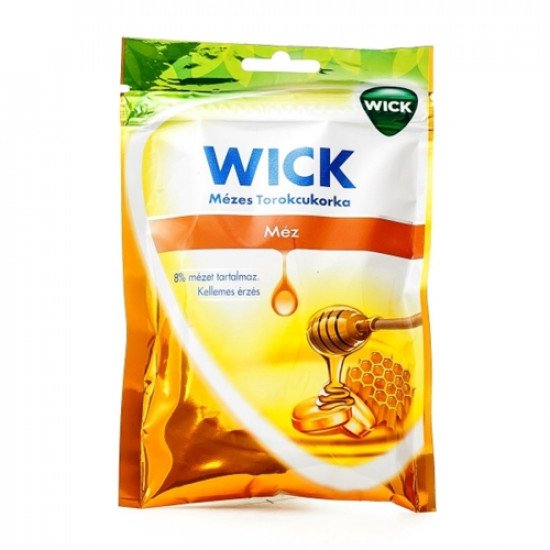 Wick torokcukorka méz 72g Wick torokcukorka méz 72g