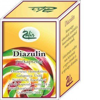 Zafir diazulin porkapszula 60db