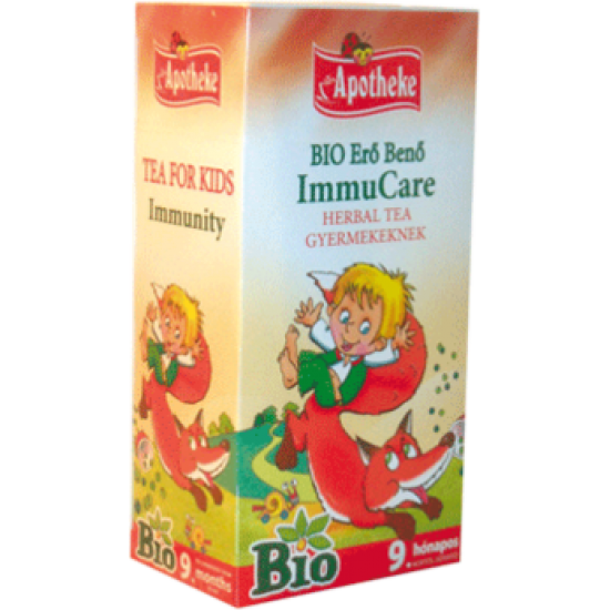 Apotheke bio immucare herbal tea gyermekeknek 20 filter