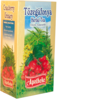 Apotheke tőzegáfonya tea 20 filter