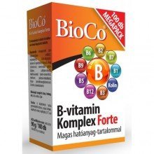 Bioco b-vitamin komplex forte tabletta 100db