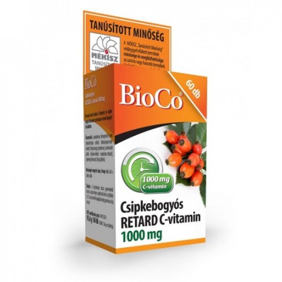 Bioco csipke c-Vitamin retard 1000Mg 60db