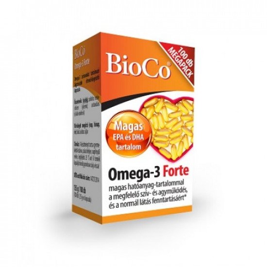 Bioco omega 3 kapszula forte 100db