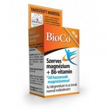 Bioco szerves magnézium + b6 tabletta 60db