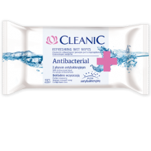 Cleanic törlőkendő antibacterial 15db