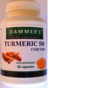 Dammers kurkuma por kapszula 80db