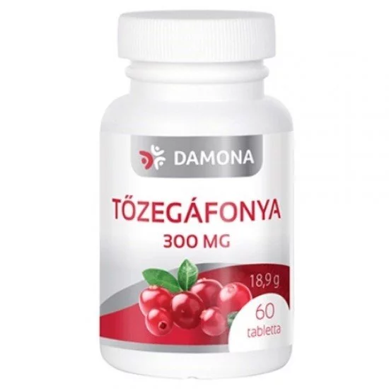 Damona tőzegáfonya tabletta 60db Damona tőzegáfonya tabletta 60db