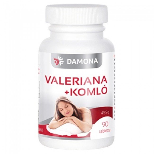 Damona valeriana+komló tabletta 90db