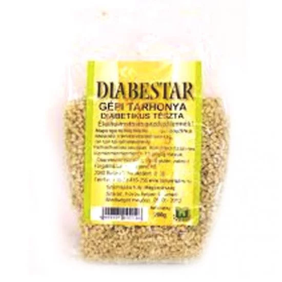 Diabestar csökkentett szénhidrát tartalmú tészta tarhonya 200g Diabestar csökkentett szénhidrát tartalmú tészta tarhonya 200g