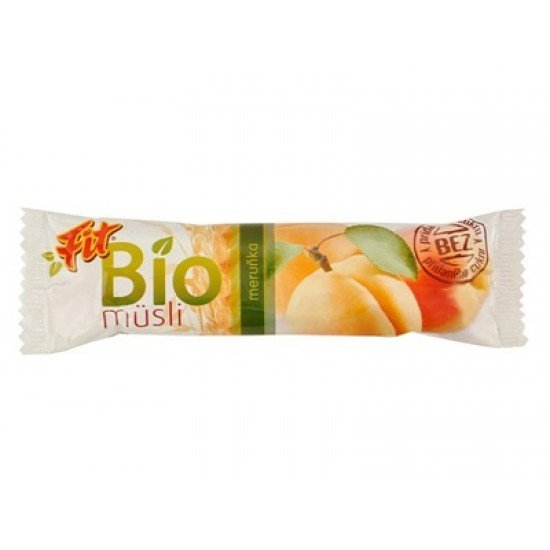 Fit bio müzliszelet sárgabarack 30g 