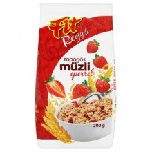 Fit reggeli ropogós műzli epres 200g 