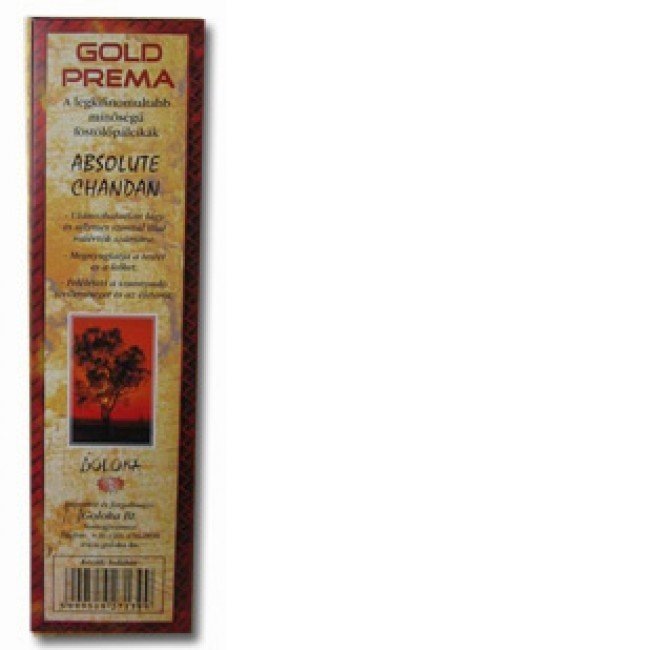 Füstölö gold absolute chandan 10db