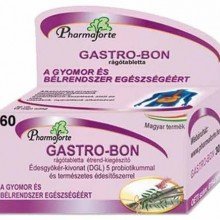 Pharmaforte Gastro-Bon rágótabletta 60db