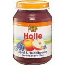 Holle bio bébiétel alma-Feketeáfonya 190g 