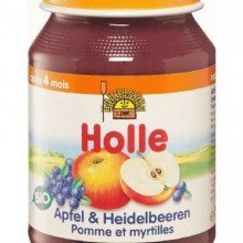 Holle bio bébiétel alma-Feketeáfonya 190g 
