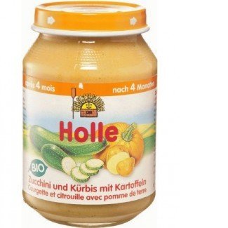 Holle bio bébiétel cukkini-Sütőtök-Burgonya 190g 