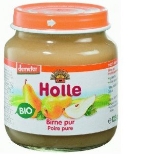Holle bio bébiétel körte 125g 