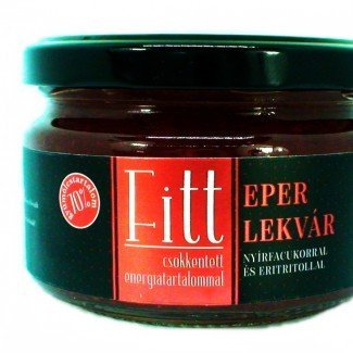 Kutyori konyha fitt eper lekvár 210g