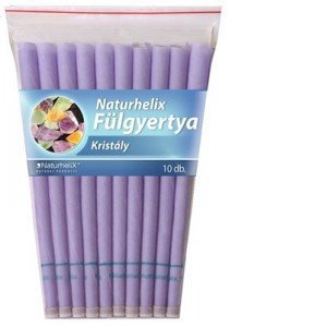 Naturhelix fülgyertya kristály 10db