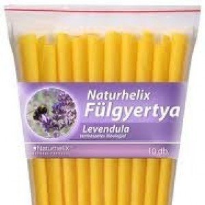 Naturhelix fülgyertya levendula 10db