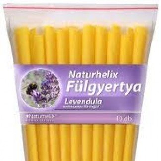 Naturhelix fülgyertya levendula 10db