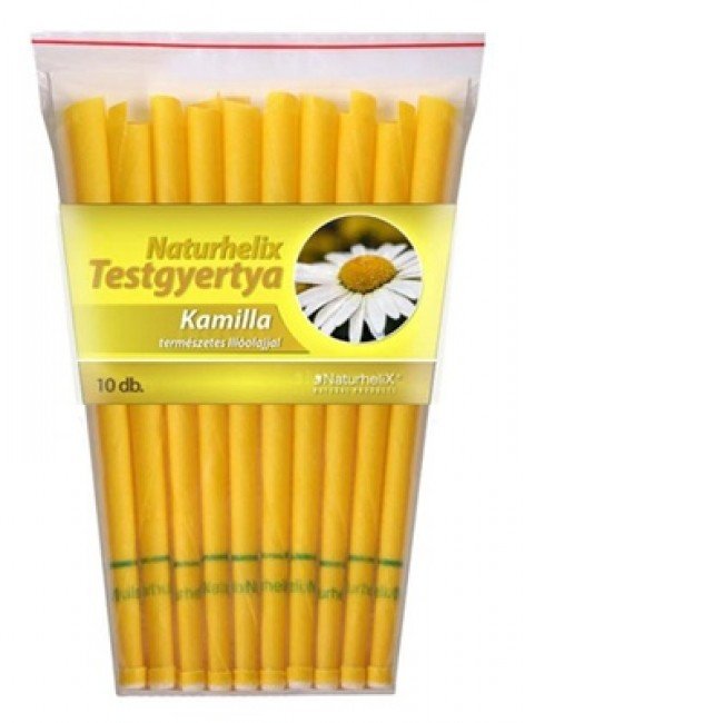 Naturhelix testgyertya kamilla 10db
