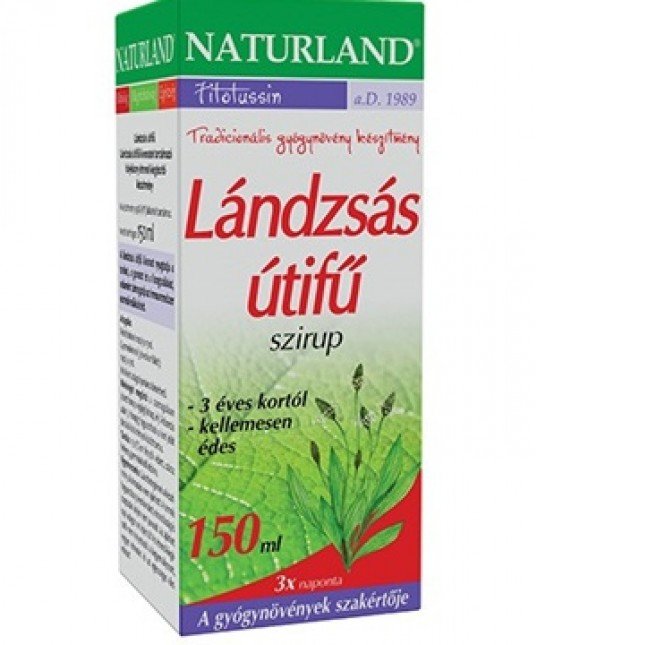 Naturland lándzsás útifű szirup 150ml