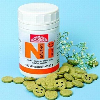 Növényi inulin tabletta 180db