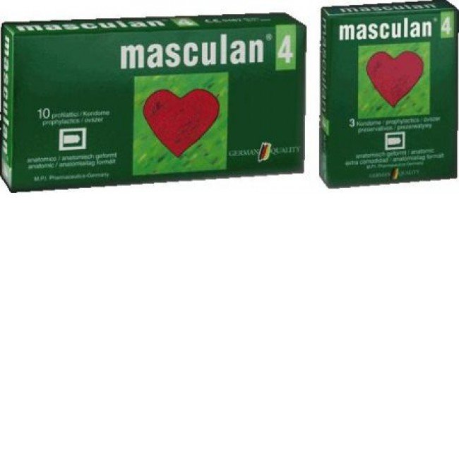 Óvszer masculan 4-Es 10db